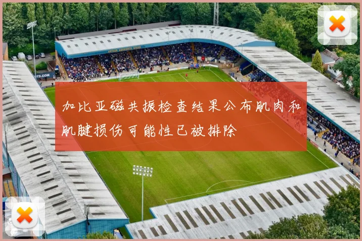 加比亚磁共振检查结果公布肌肉和肌腱损伤可能性已被排除